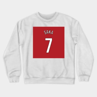 Saka 7 Home Kit - 22/23 Season Crewneck Sweatshirt